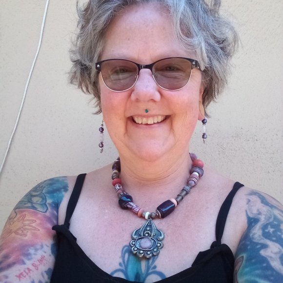 New Hand Crafted Boho Tribal Necklace & Earrings - Picture 3 of 14